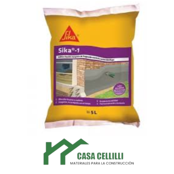 HIDROFUGO SIKA 1   5 LTS. SACHET