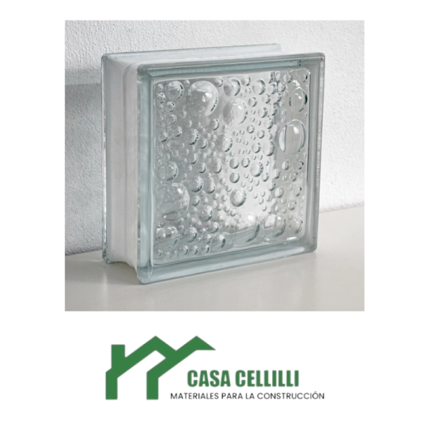 LADRILLO VIDRIO MAJA BURBUJA