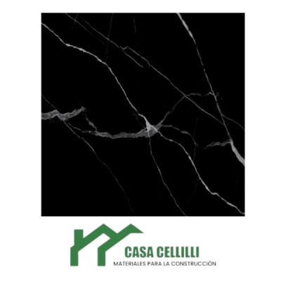 CORTINES 45X45 STATUARIO NEGRO 1ra (1.62)