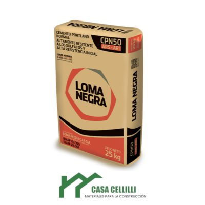 CEMENTO L/NEGRA X 25KG