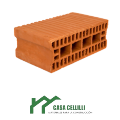 LADRILLO PORTANTE 12X19X33 //