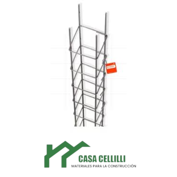 COLUMNAS PREARMADAS 10X10 X 3 MTRS. ACINDAR H