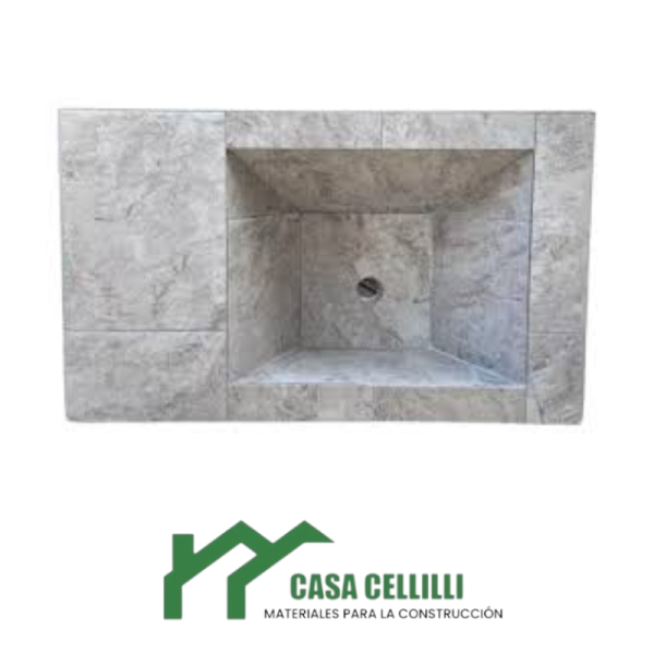 PILETA LAVAR FOSCO 120X0.60X32