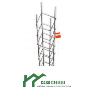 COLUMNAS PREARMADAS 10X10 X 3 MTRS. ACINDAR H
