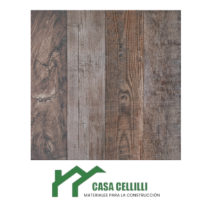 CORTINES 50X50 PARQUET CASTAÑO 1ra (1.75)
